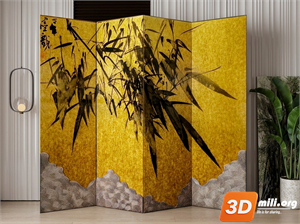 Folding screen Skp Files 